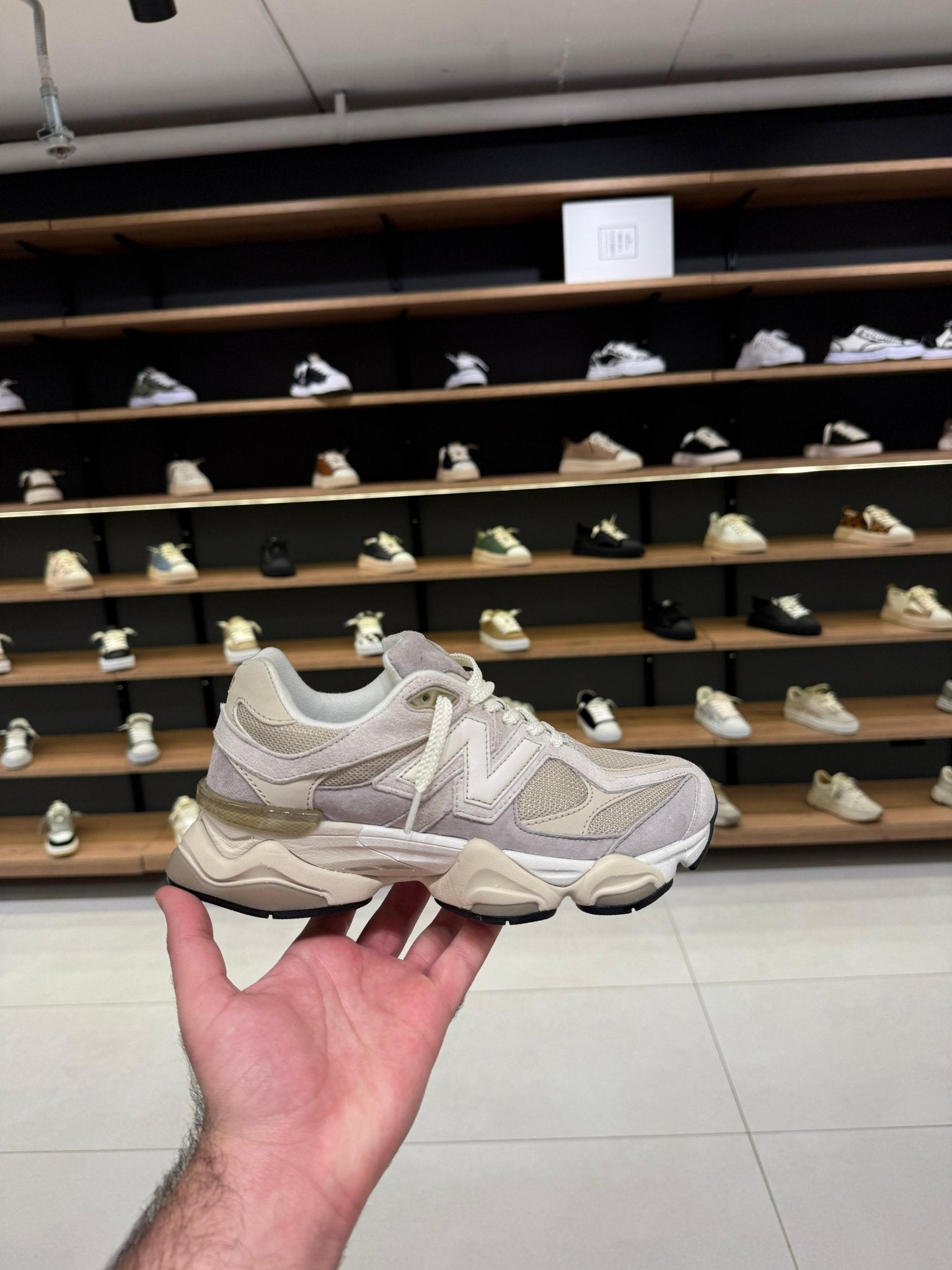 ניו באלנס 9060 - בז ואפור | Branded shoes bymrcrazyshoes