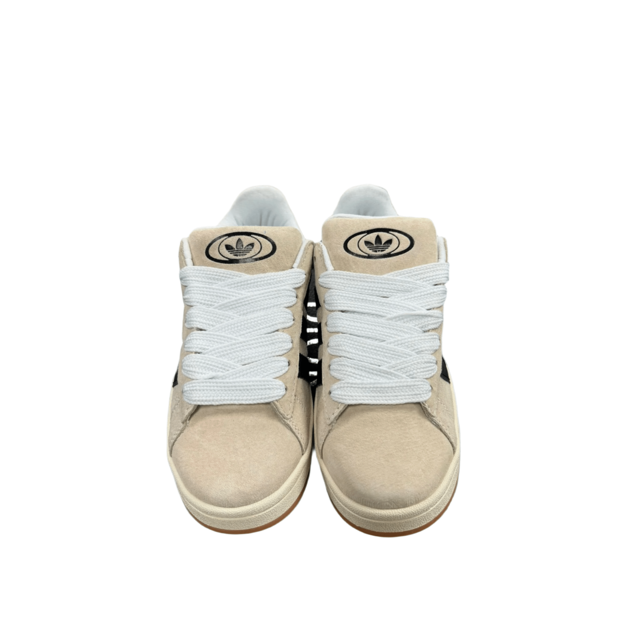 אדידס קמפוס - ב'ז עם פסים שחורים | Branded shoes bymrcrazyshoes