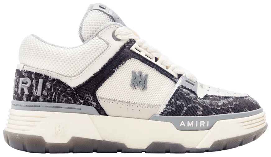 אמירי סניקרס - אפור לבן מצוייר | Branded shoes bymrcrazyshoes