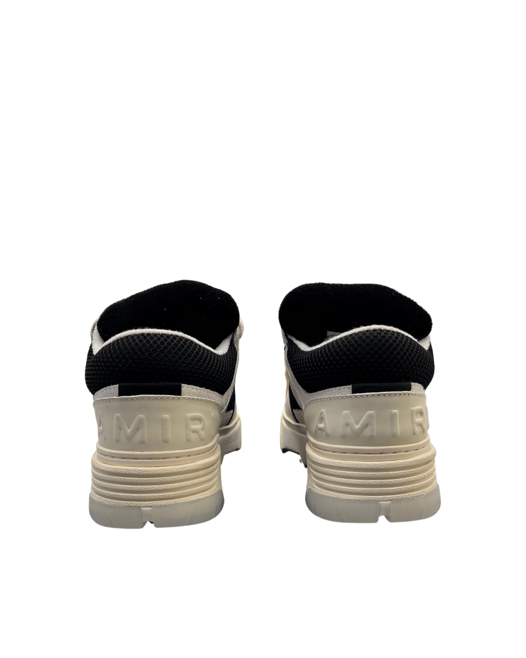 אמירי סניקרס - בגוון שמנת ושחור | Branded shoes bymrcrazyshoes