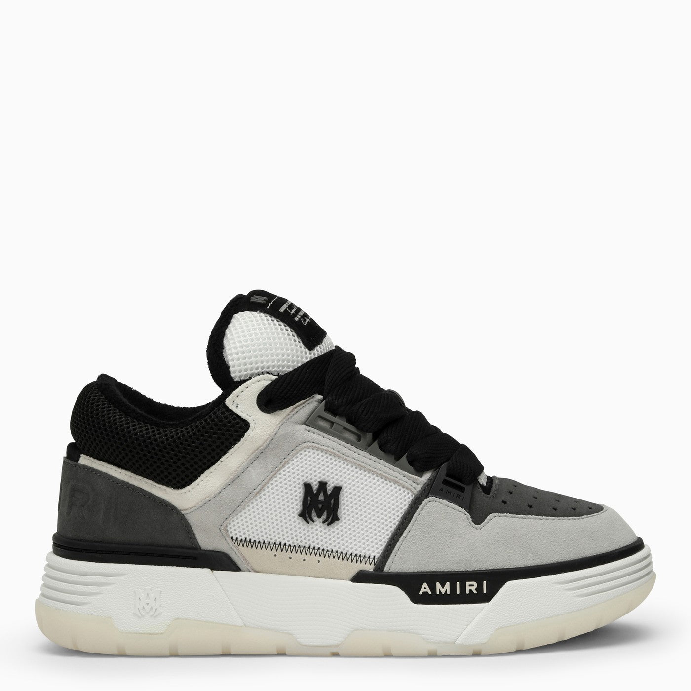 אמירי סניקרס - לבן אפור עם שחור | Branded shoes bymrcrazyshoes