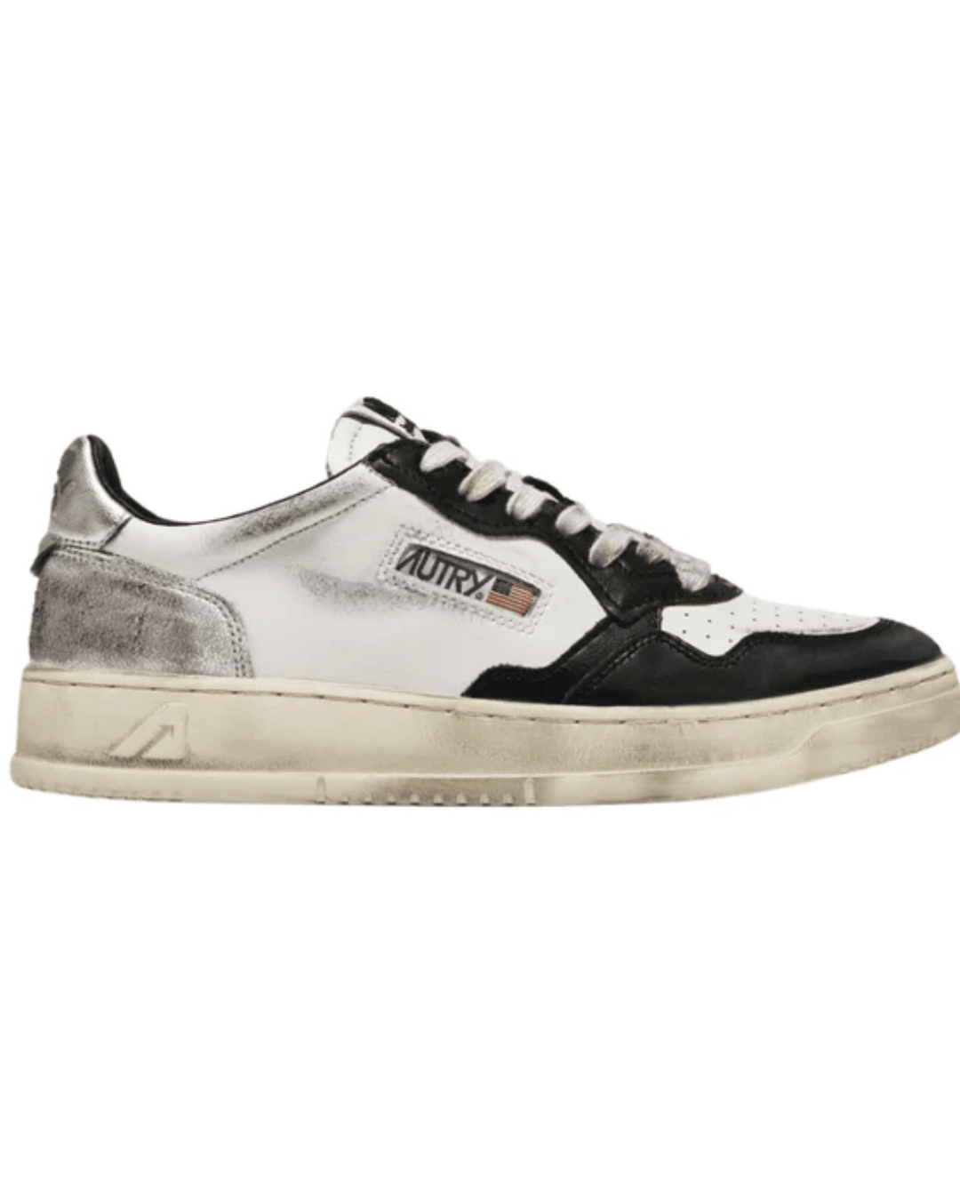 AUTRY MEDALIST שחור לבן וינטג׳ | Branded shoes bymrcrazyshoes