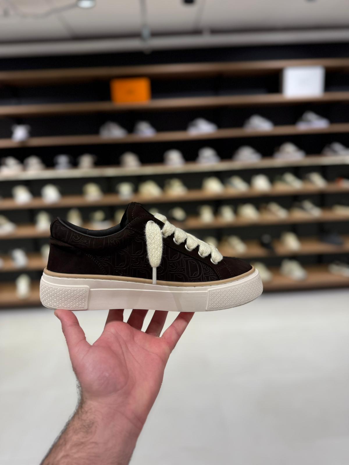 סניקרס דוסה D - חום | Branded shoes bymrcrazyshoes
