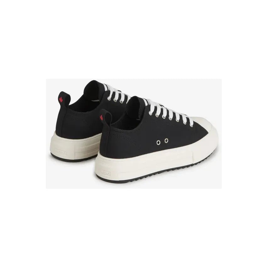 דסקווארד סניקרס - שחורות | Branded shoes bymrcrazyshoes