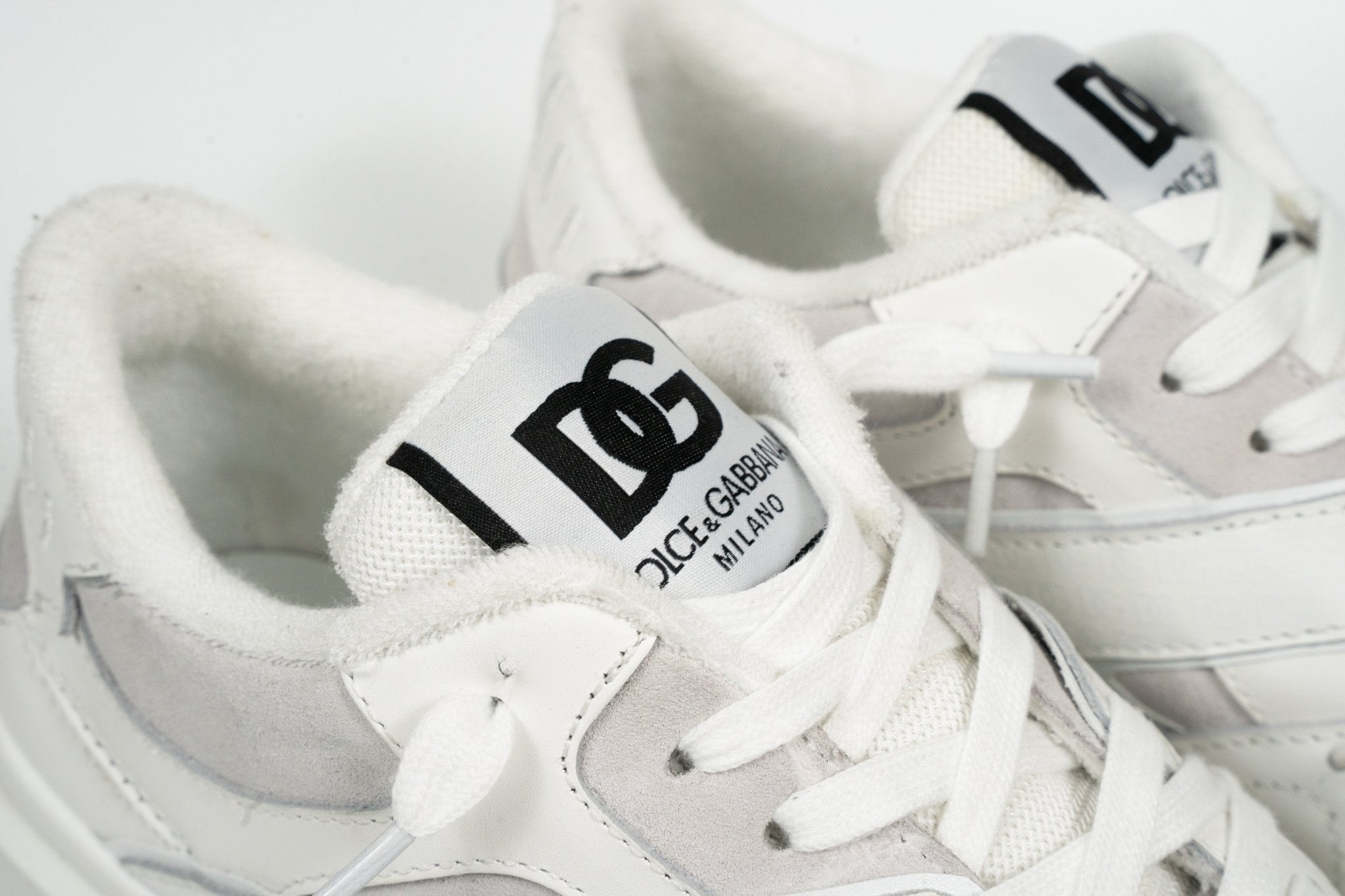 דולצ׳ה גאבנה סניקרס לבן | Branded shoes bymrcrazyshoes