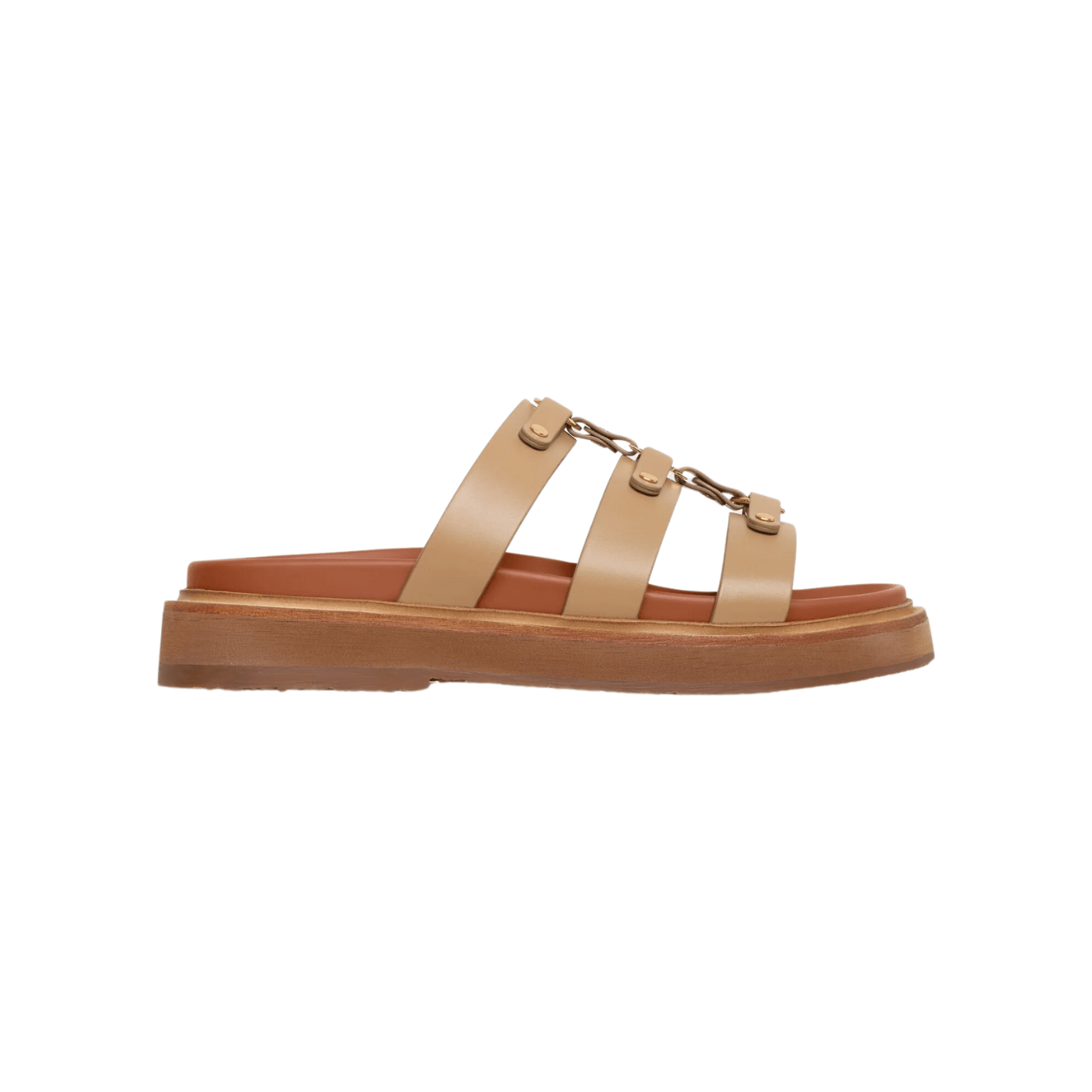 כפכף סלין שמנת | Branded shoes bymrcrazyshoes