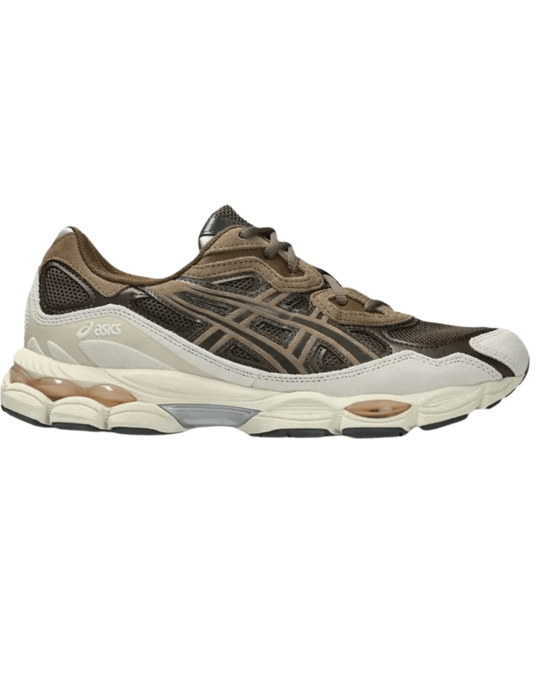 אסיקס Gel-Kayano- חום רשת עם שמנת | Branded shoes bymrcrazyshoes