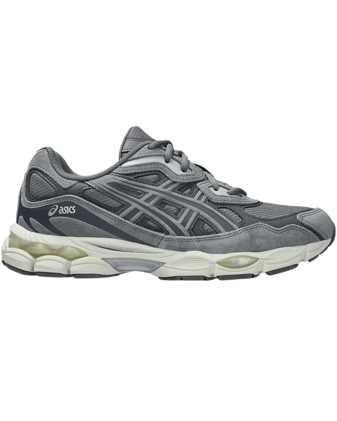 אסיקס Gel-Kayano- אפור כהה וסוליה לבנה | Branded shoes bymrcrazyshoes
