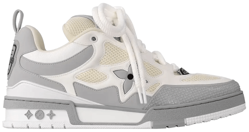 Louis Vuitton Skate Sneaker - אפור עם לבן | Branded shoes bymrcrazyshoes