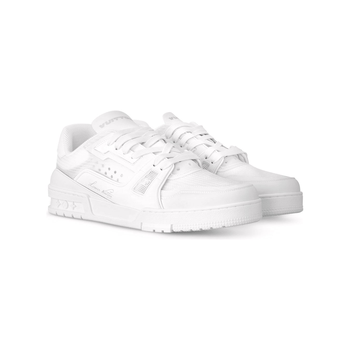 לואי ויטון לבן | Branded shoes bymrcrazyshoes