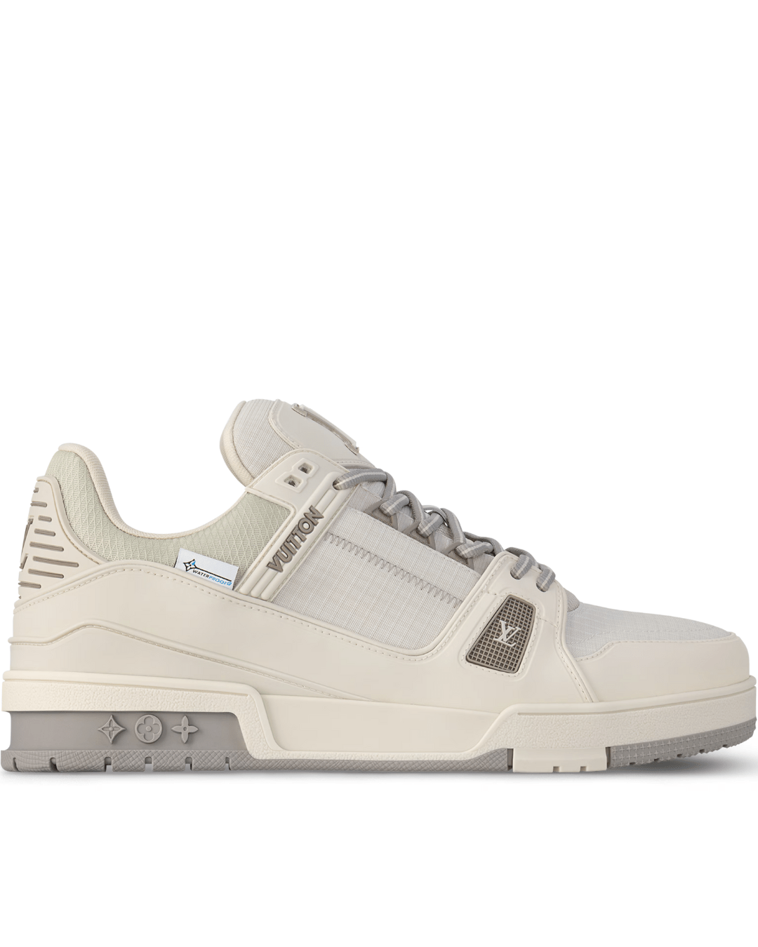 לואי ויטון סניקרס לבן עם אפור | Branded shoes bymrcrazyshoes