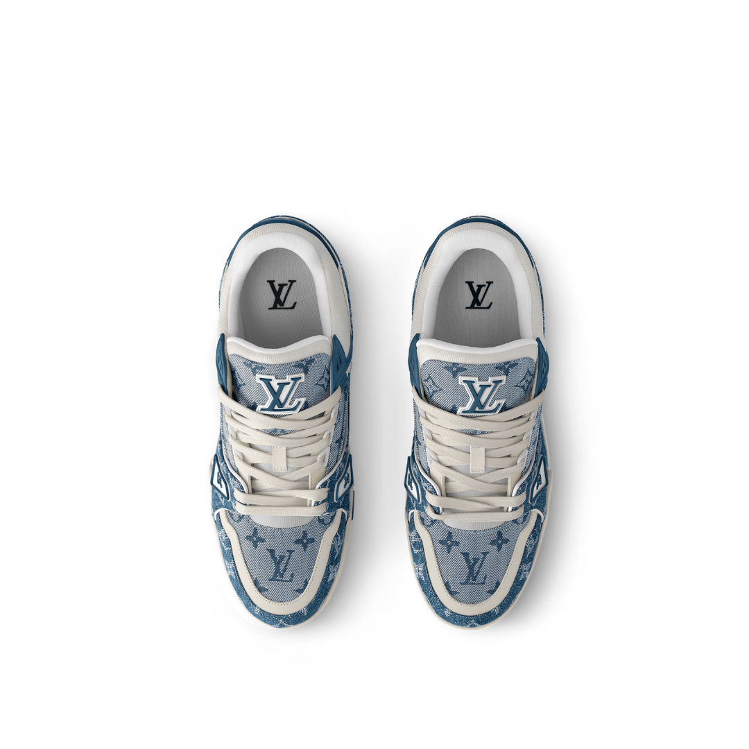 לואי ויטון כחול גינס | Branded shoes bymrcrazyshoes