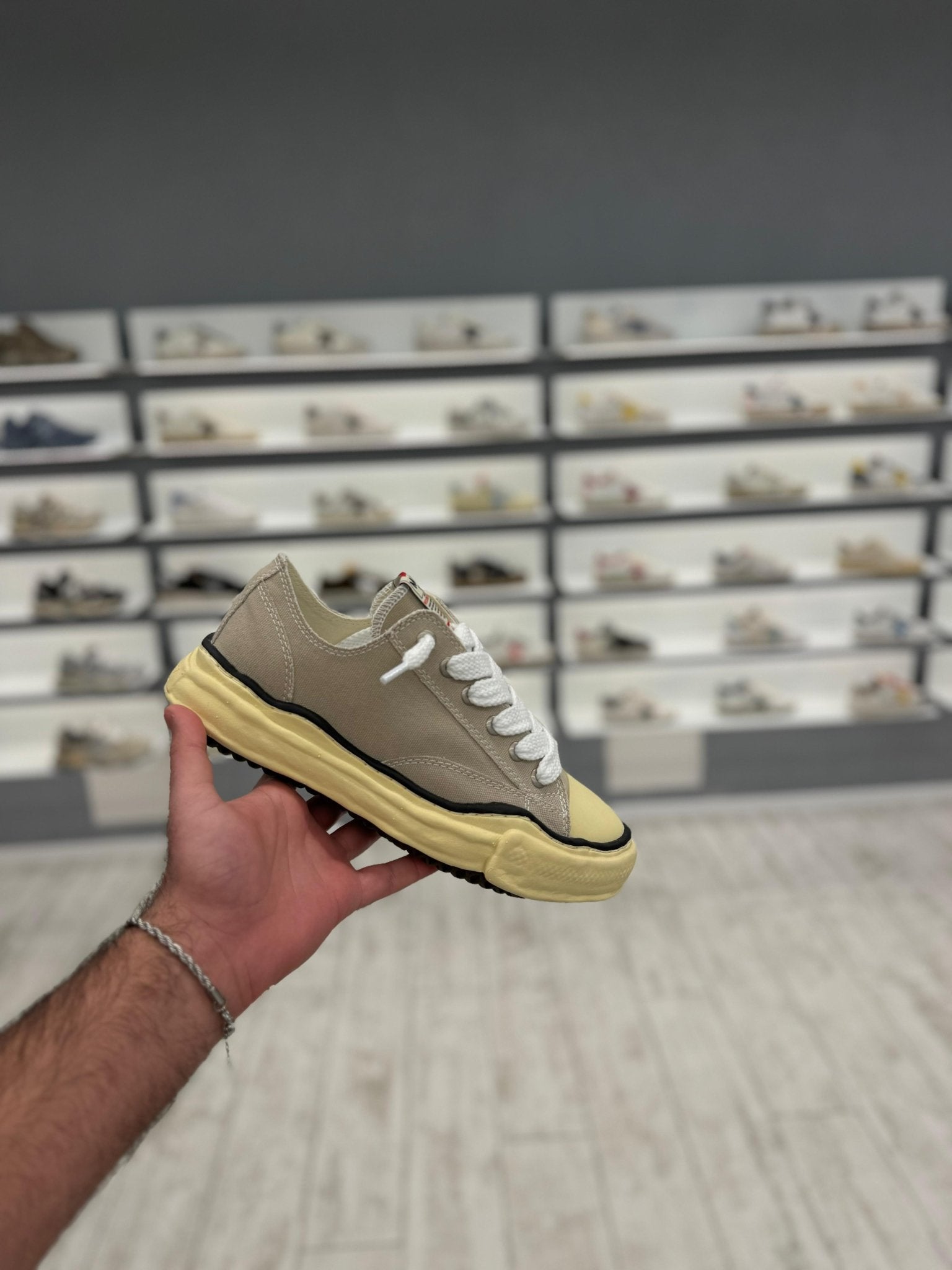 מייסון מיארה ישורו אפור בטון | Branded shoes bymrcrazyshoes