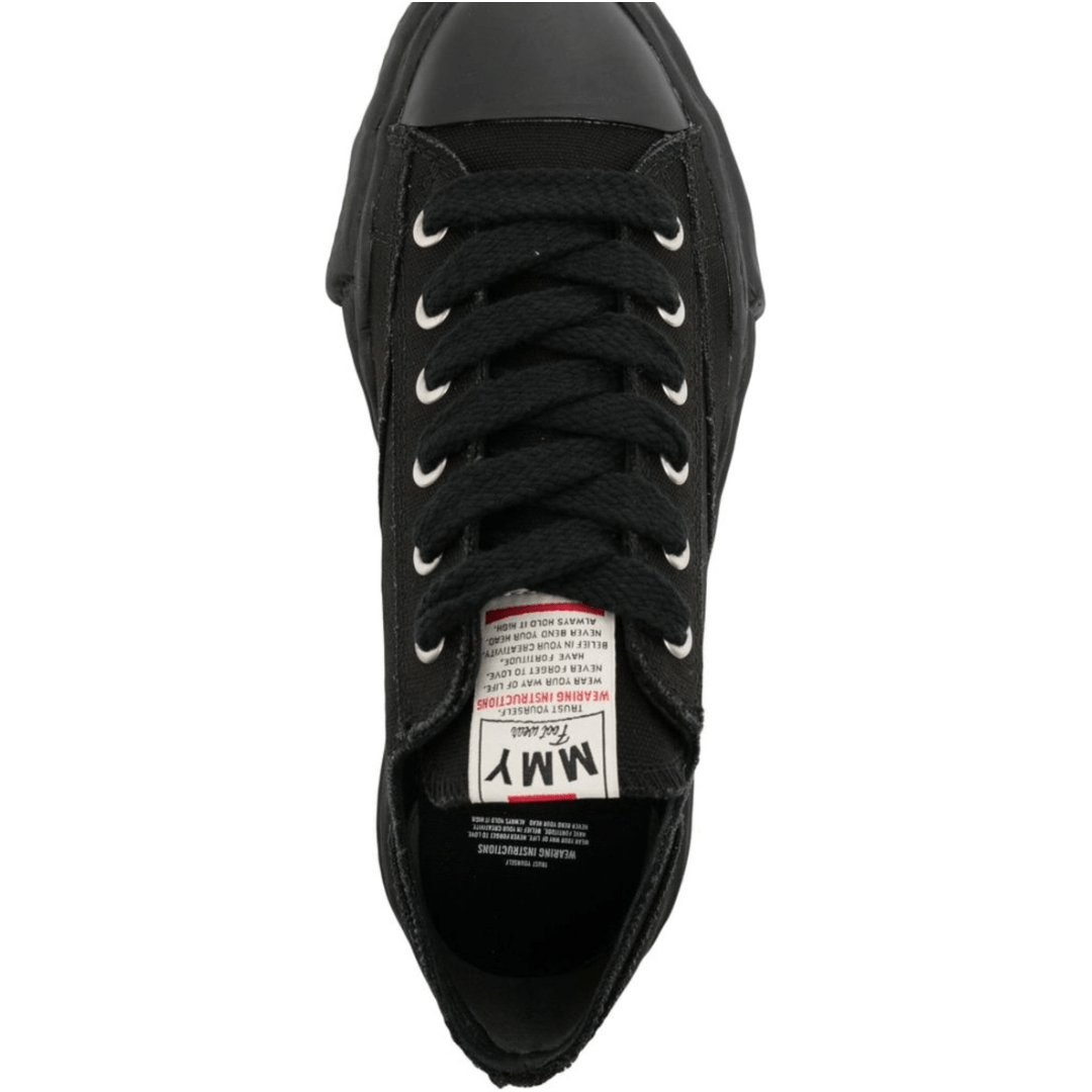 מייסון מיארה שחור על שחור | Branded shoes bymrcrazyshoes