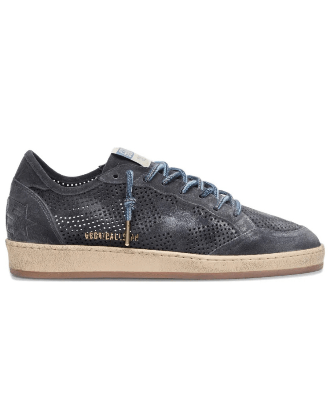 גולדן גוס- סופרסטאר רשת כחול כהה | Branded shoes bymrcrazyshoes