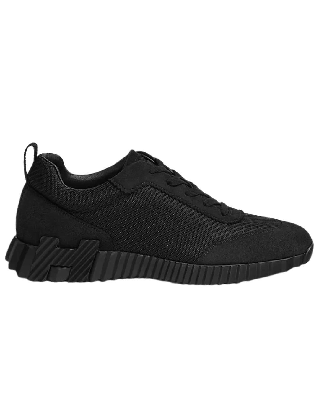 סניקרס הרמס-שחור רשת מלא | Branded shoes bymrcrazyshoes