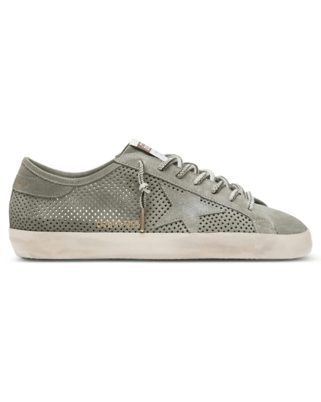גולדן גוס- סופרסטאר רשת אפור | Branded shoes bymrcrazyshoes