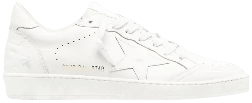 גולדן גוס - בולסטאר לבן מלא | Branded shoes bymrcrazyshoes