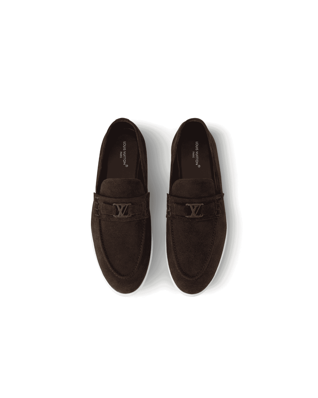 מוקסין לואי ויטון - חום | Branded shoes bymrcrazyshoes