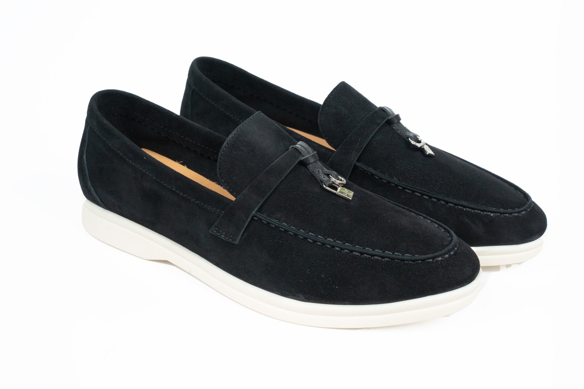 מוקסין לורו פיאנה שחור | Branded shoes bymrcrazyshoes