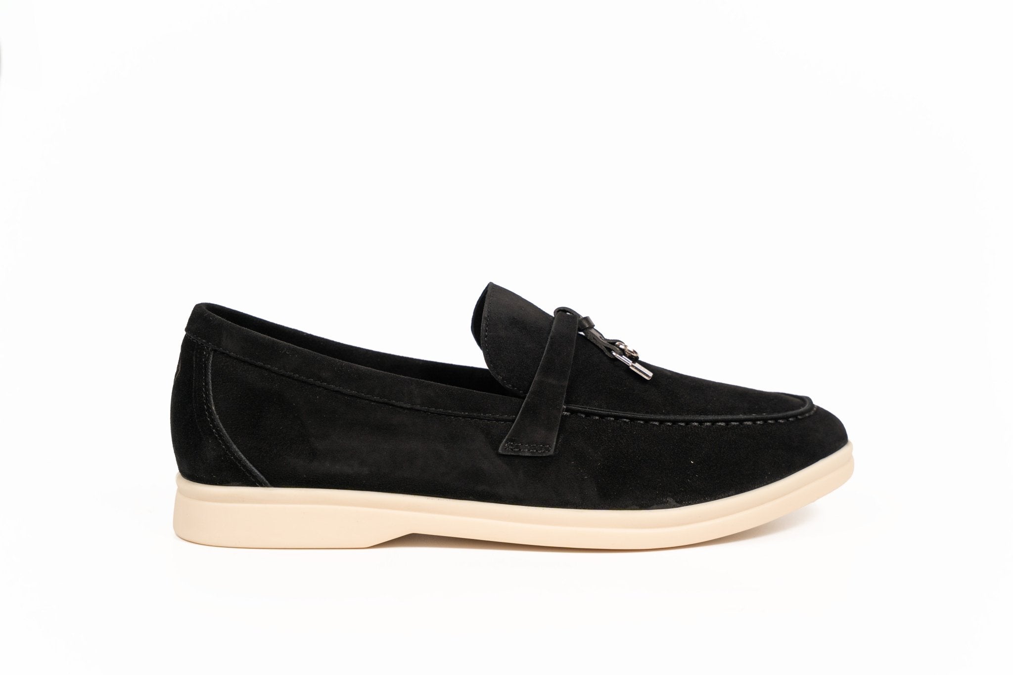 מוקסין לורו פיאנה שחור | Branded shoes bymrcrazyshoes