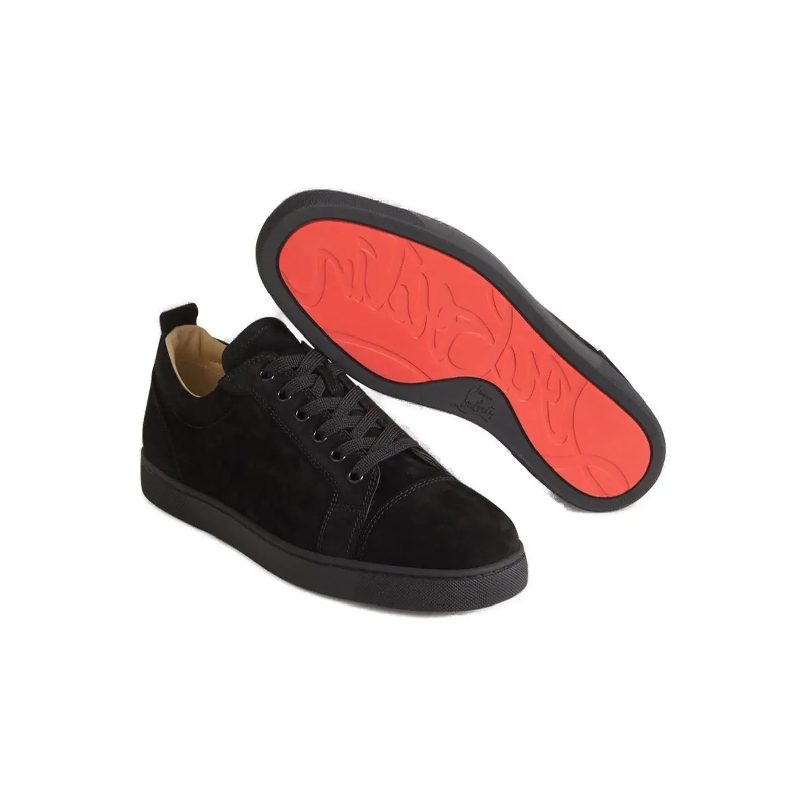 כריסטיאן לבוטין– עיצוב שחור מלא | Branded shoes bymrcrazyshoes