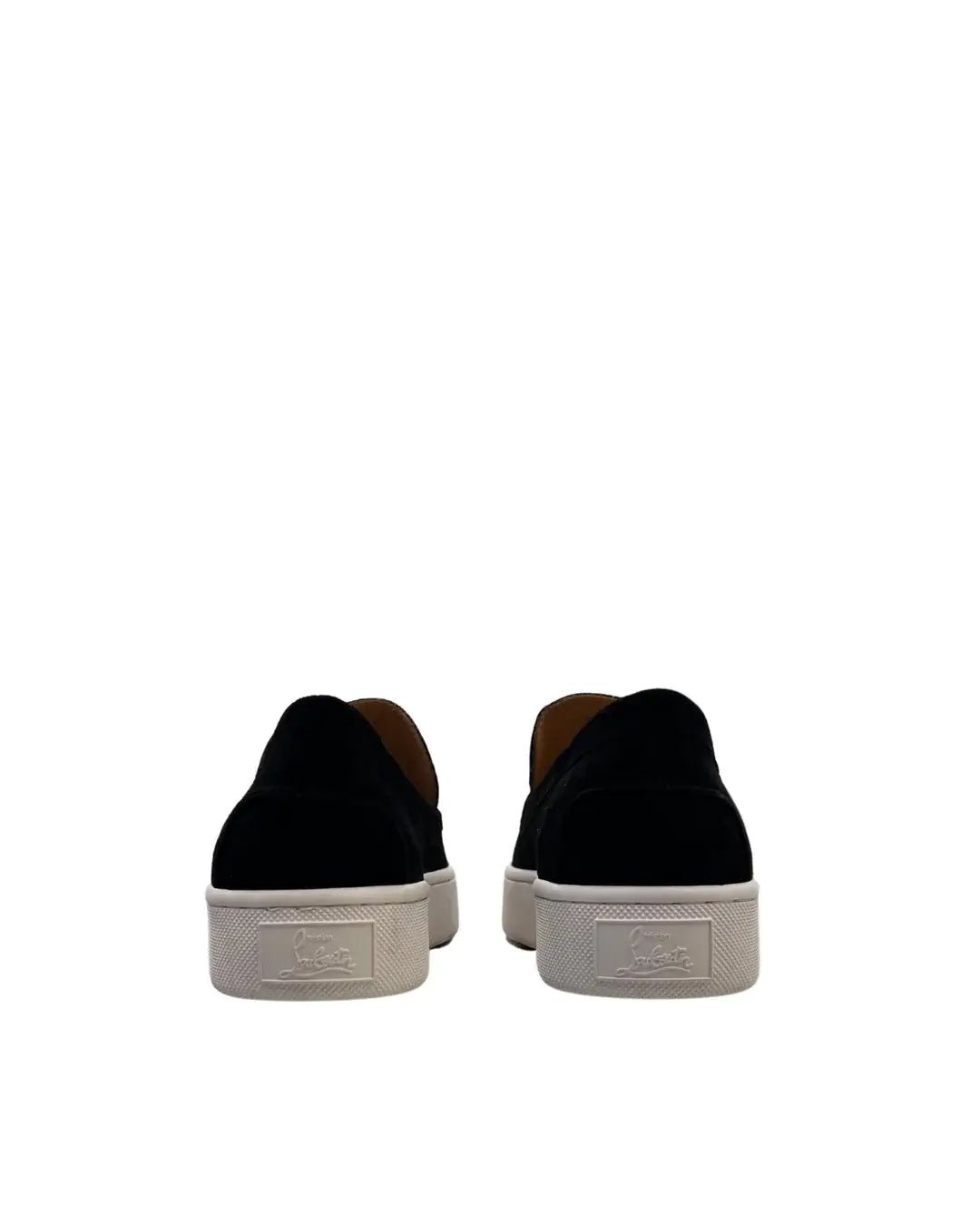 כריסטיאן לבוטין– מוקסין שחורה | Branded shoes bymrcrazyshoes