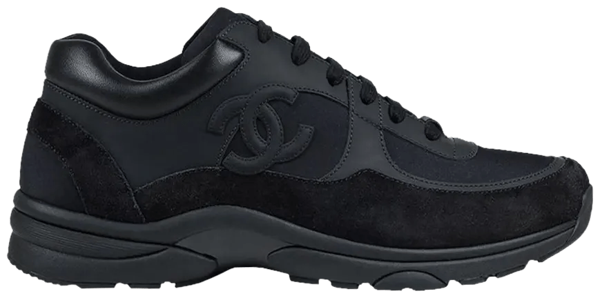 שאנל סניקרס - שחור מלא | Branded shoes bymrcrazyshoes