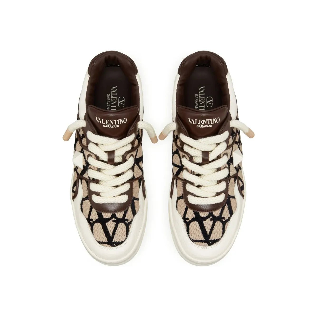 ולנטינו - חום בהיר | Branded shoes bymrcrazyshoes