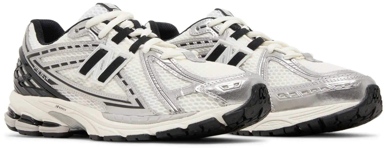 ניו באלנס 1906 - לבן עם שחור | Branded shoes bymrcrazyshoes