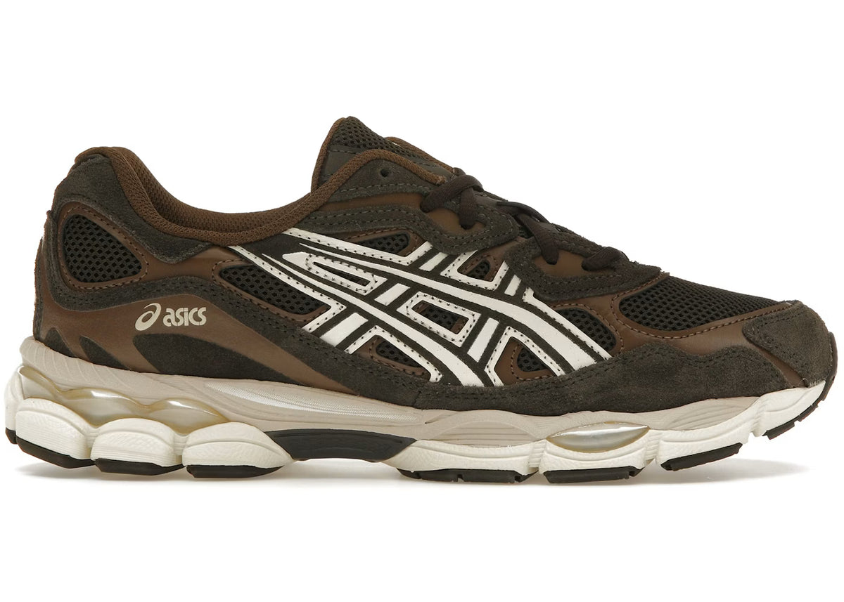 Asics Gel-Kayano- חום כהה עם לבן