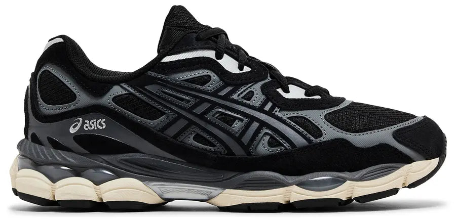 אסיקס Gel-Kayano שחור עם נגיעות אפור