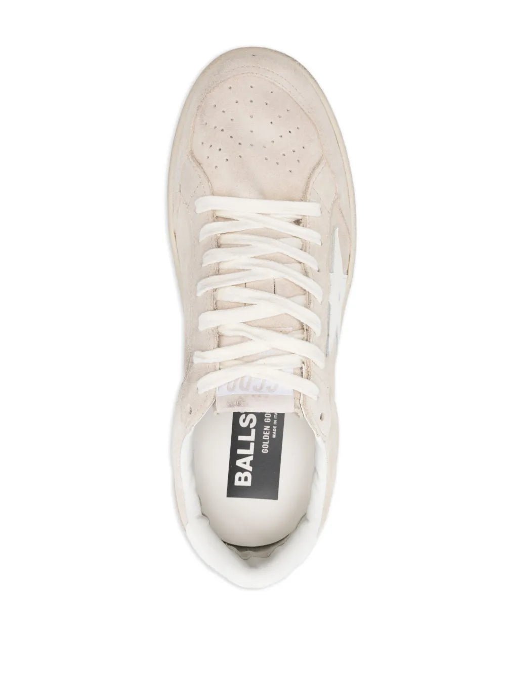 גולדן גוס - בולסטאר 2 שמנת זמש | Branded shoes bymrcrazyshoes