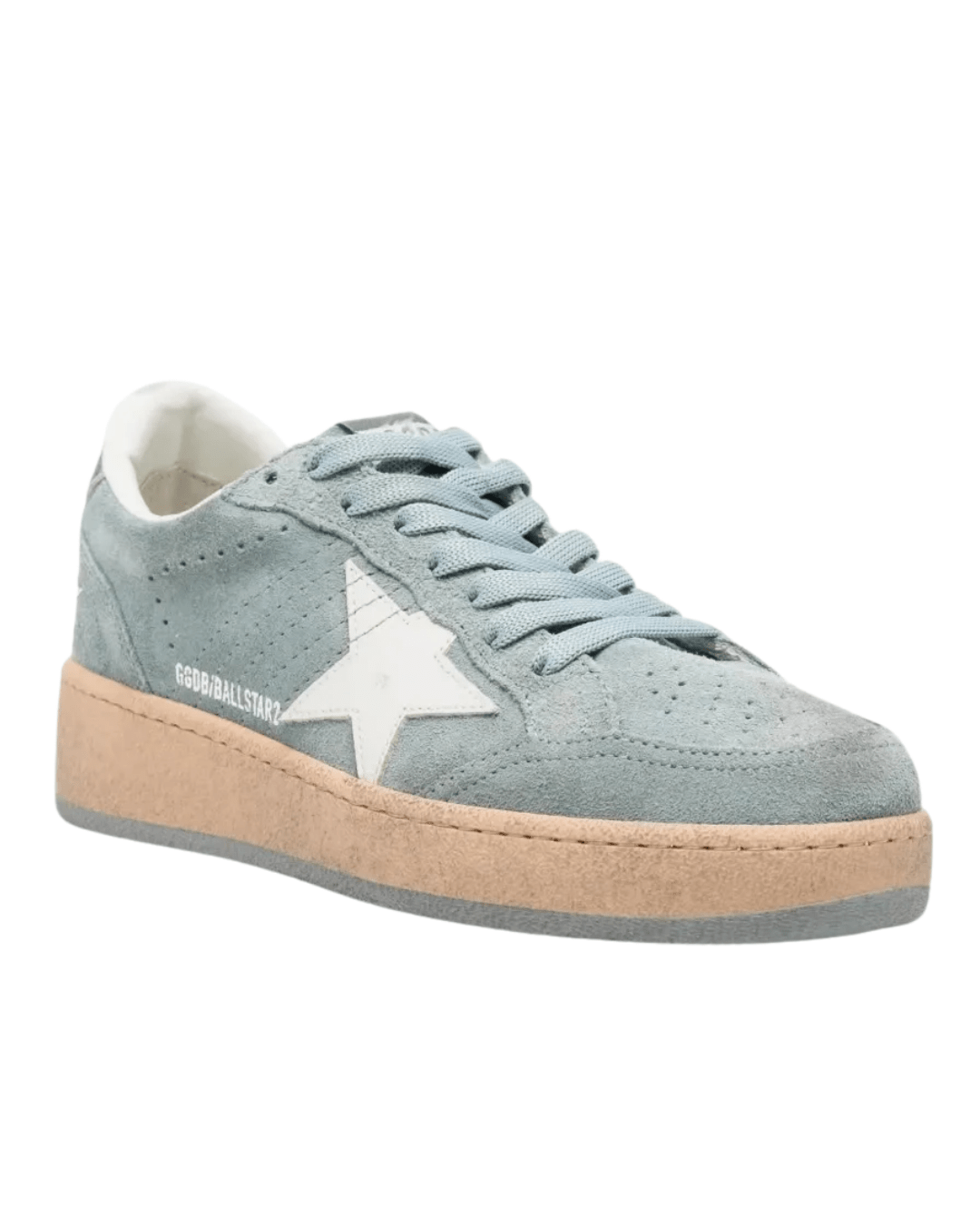 גולדן גוס - בולסטאר 2 תכלת זמש וכוכב לבן | Branded shoes bymrcrazyshoes