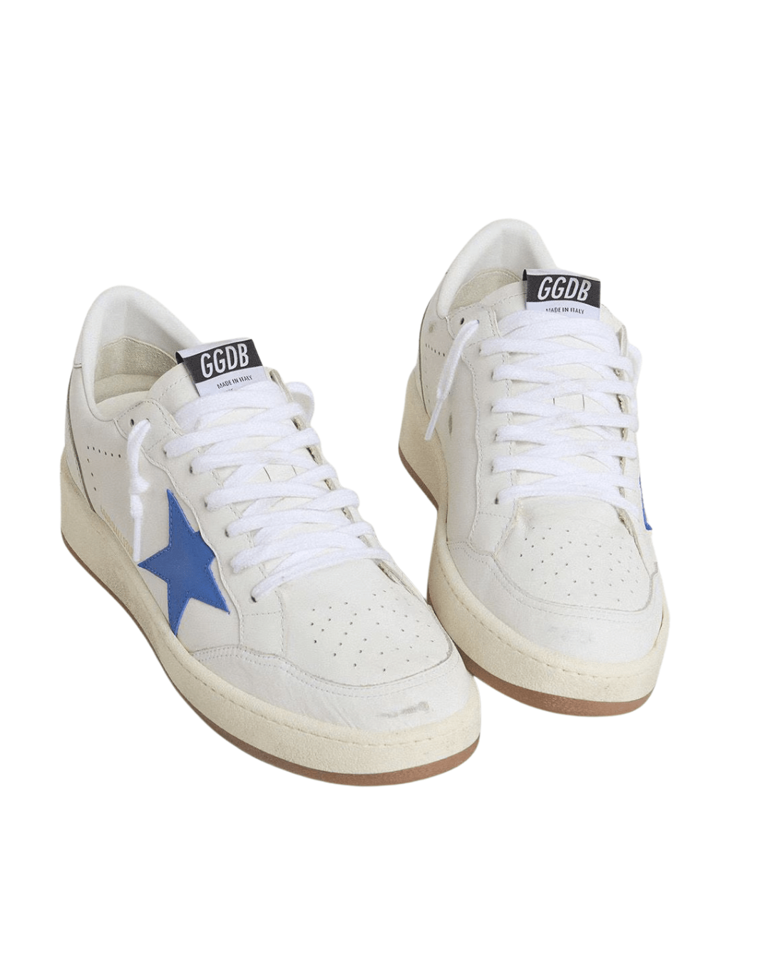 גולדן גוס - בולסטאר 2 לבן וכחול | Branded shoes bymrcrazyshoes