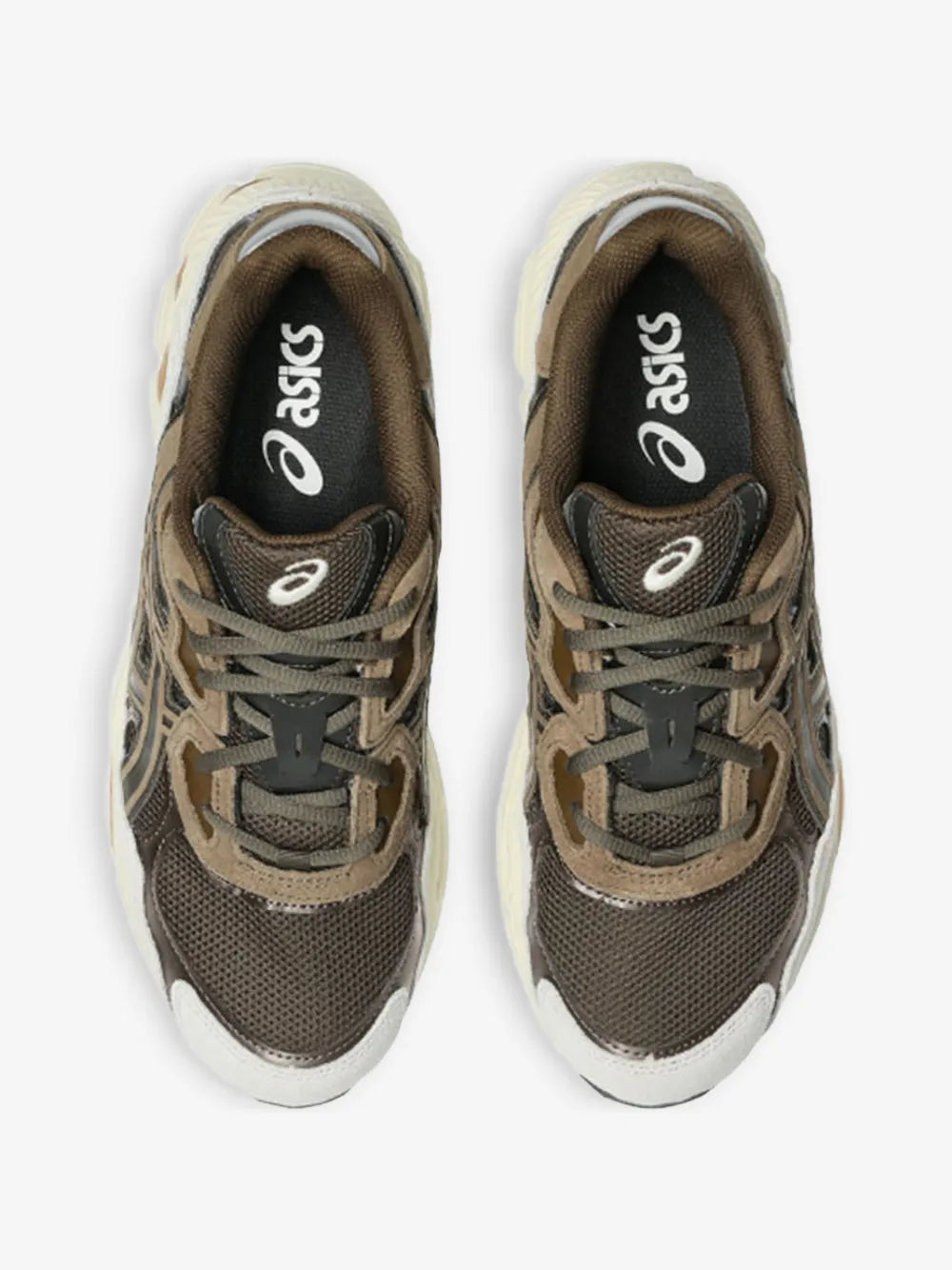 אסיקס Gel-Kayano- חום רשת עם שמנת