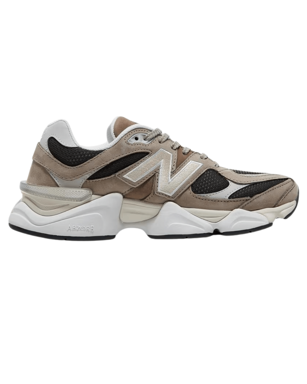ניו באלנס 9060 - חום עם שחור רשת | Branded shoes bymrcrazyshoes