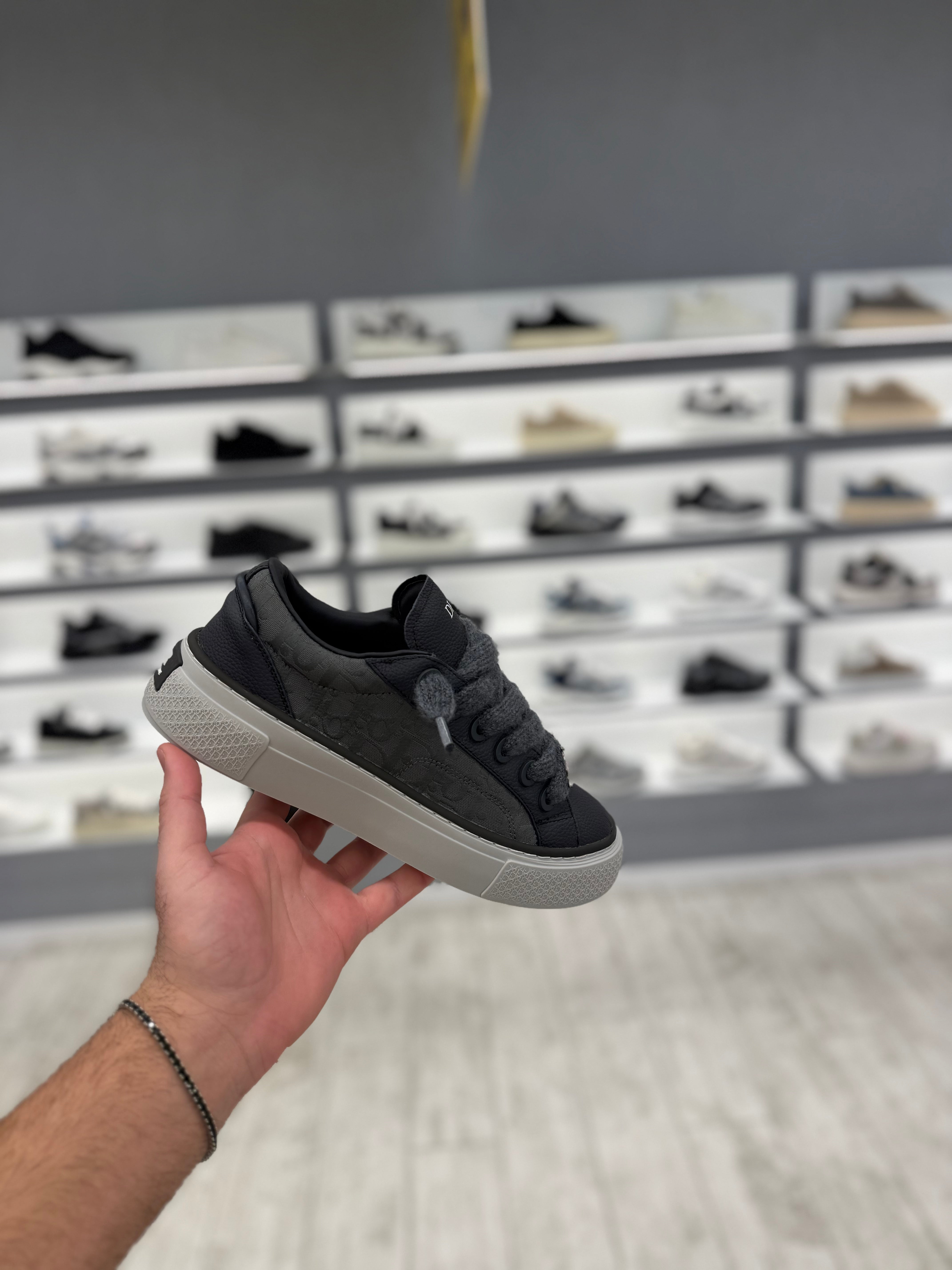 DIOR B33- כחול שחור אפור