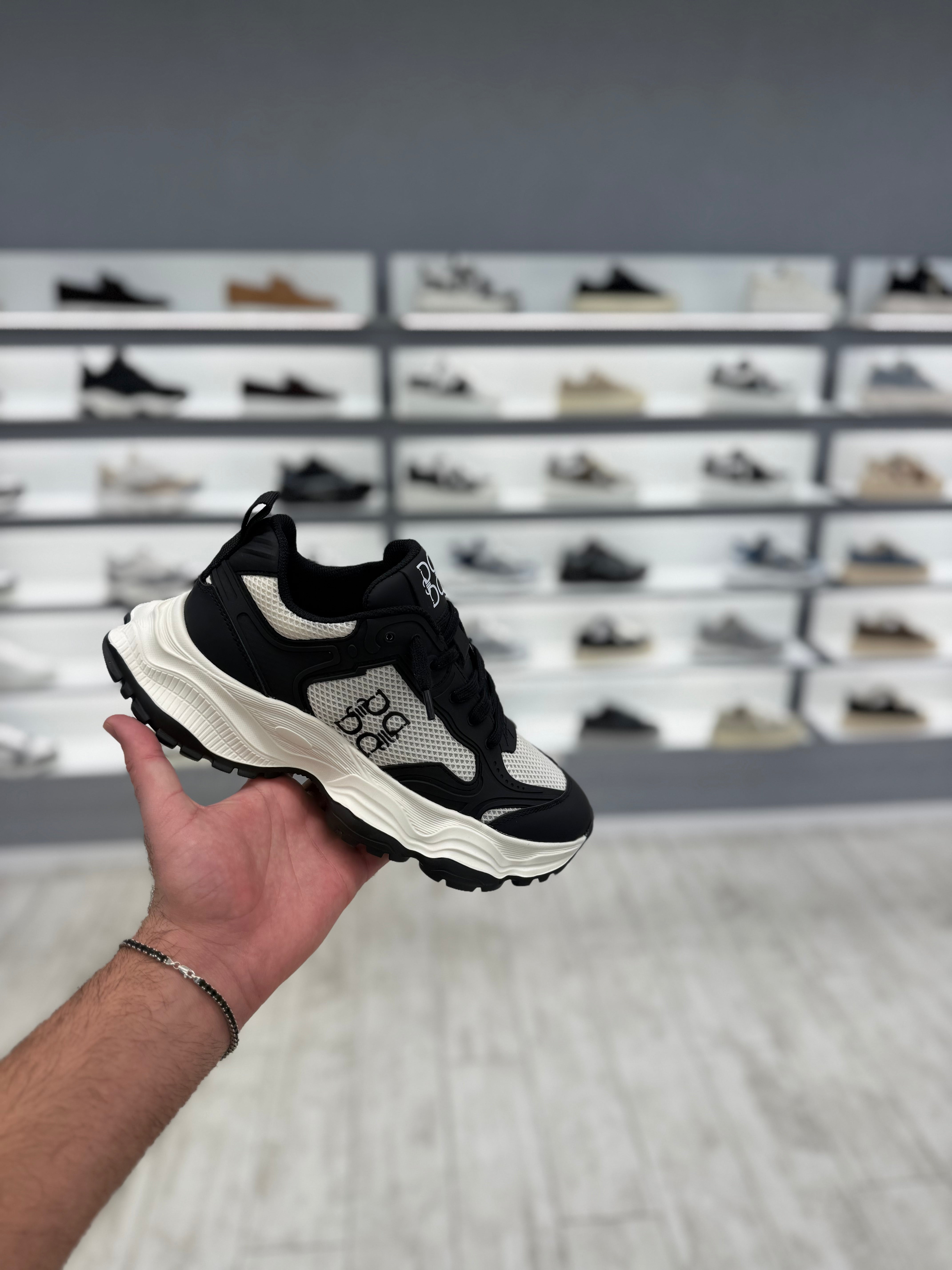 דוסה ספורט- שחור אפור