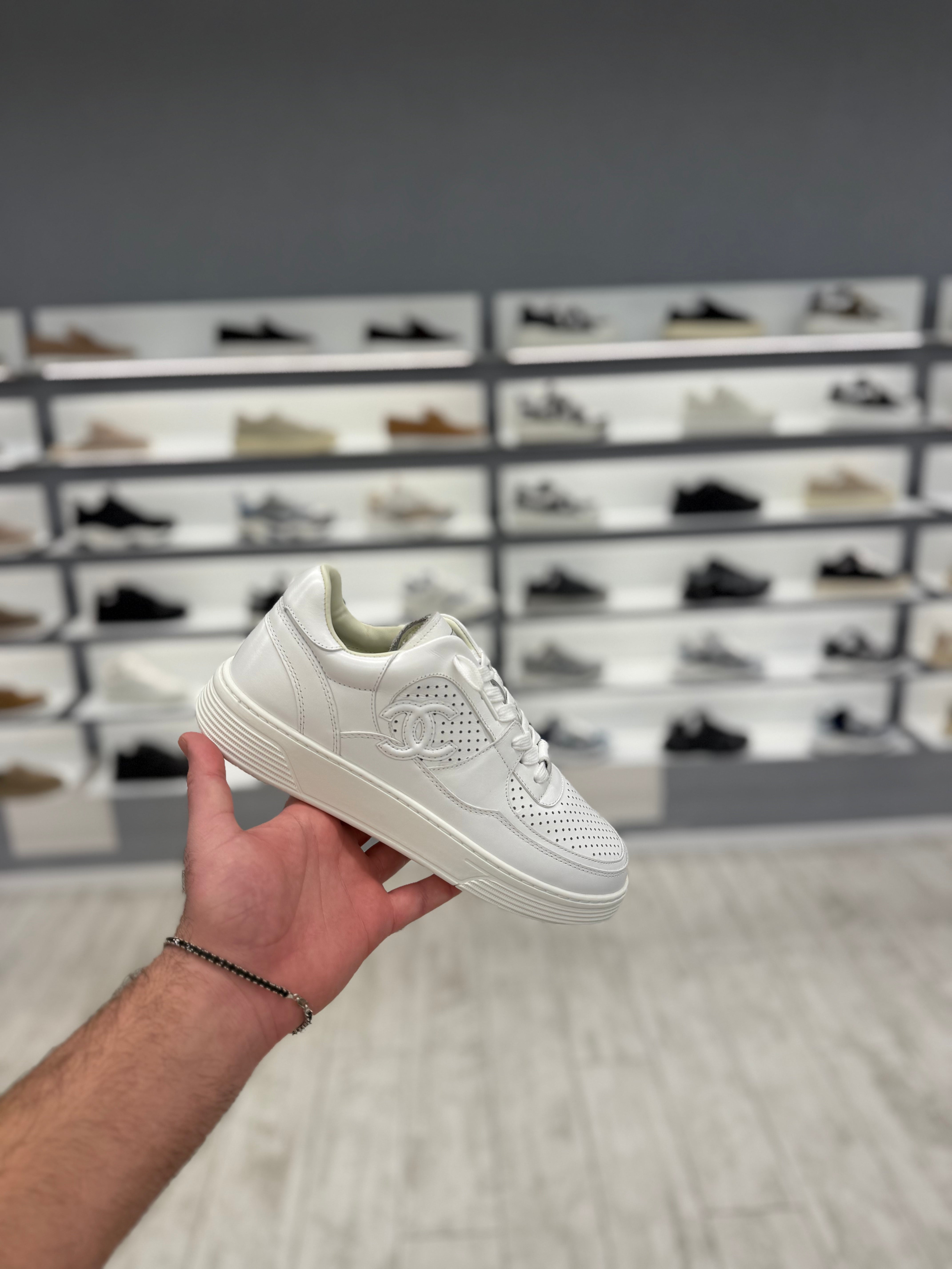 שאנל סניקרס- לבן מלא