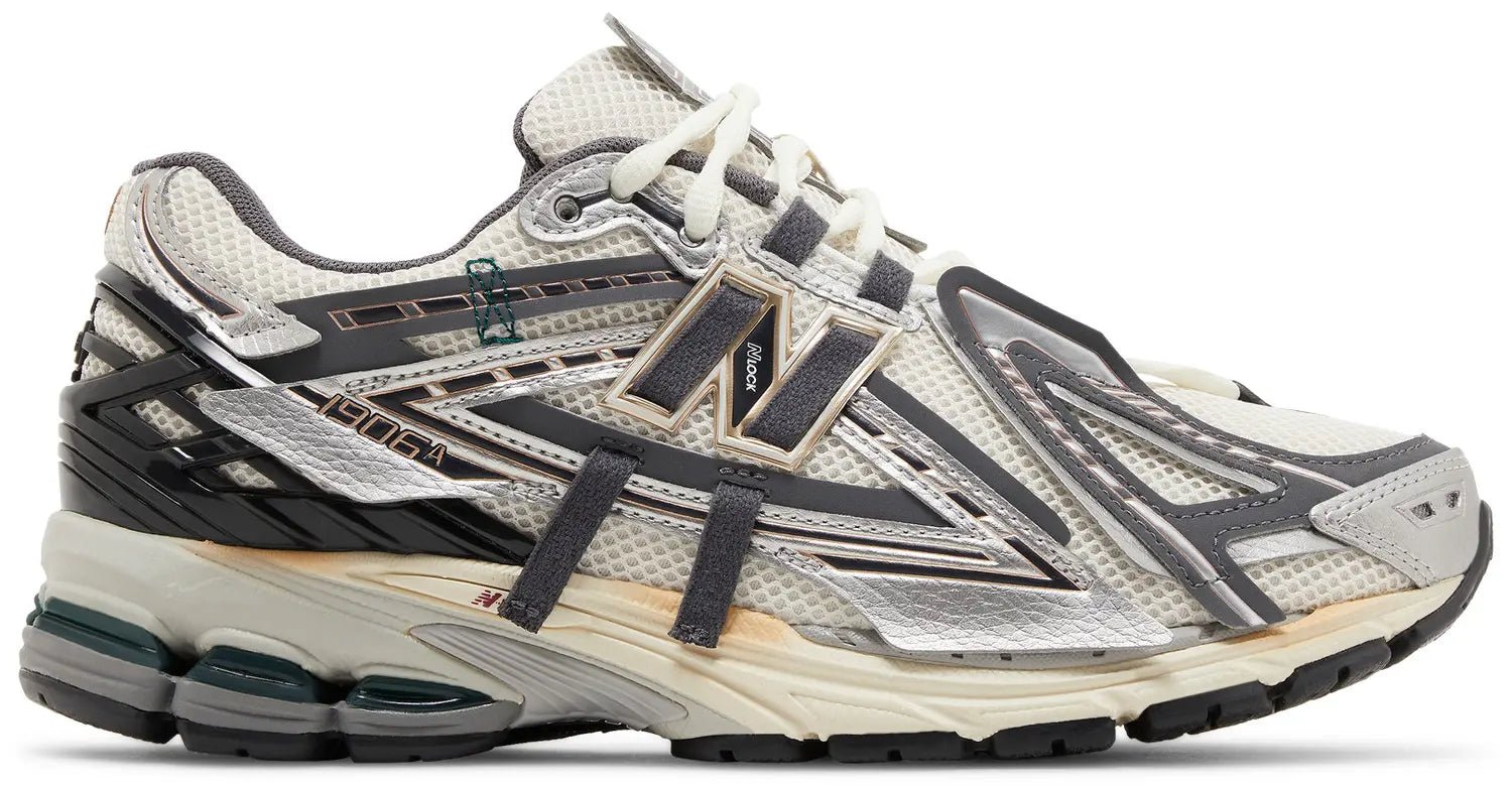 ניו באלנס A1906- גוון אפור עם לבן | Branded shoes bymrcrazyshoes
