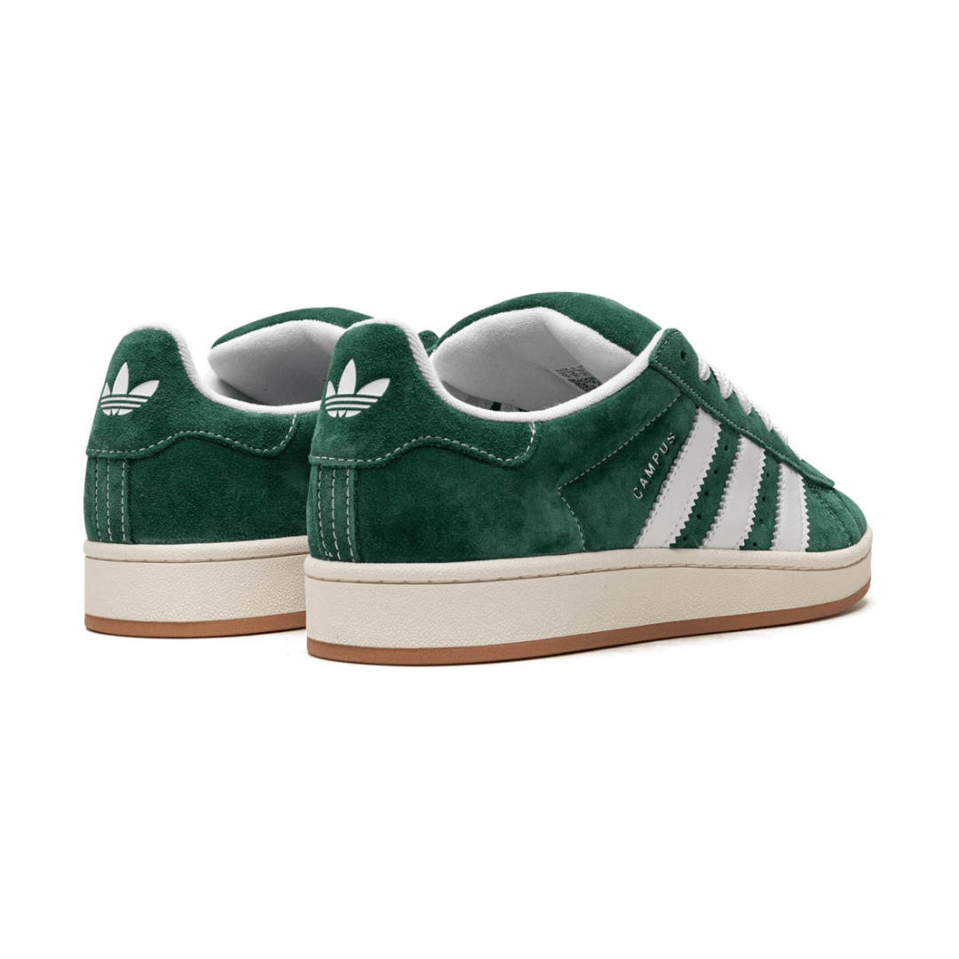 אדידס קמפוס - ירוק עם פסים לבנים | Branded shoes bymrcrazyshoes