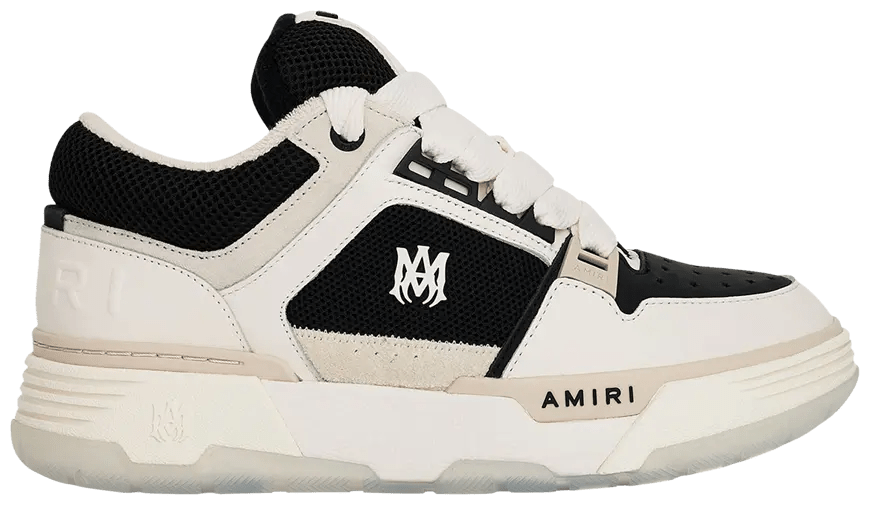 אמירי סניקרס - בגוון שמנת ושחור | Branded shoes bymrcrazyshoes