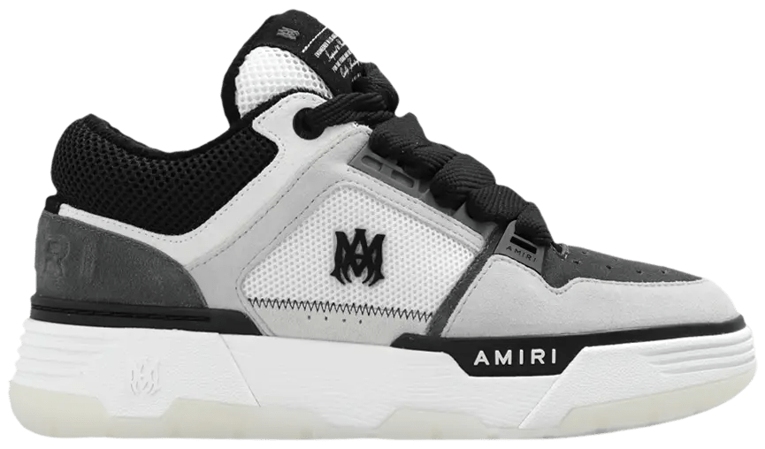 אמירי סניקרס - לבן אפור עם שחור | Branded shoes bymrcrazyshoes