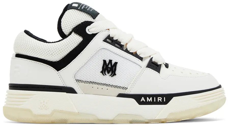 אמירי סניקרס - לבן עם נגיעות שחור | Branded shoes bymrcrazyshoes