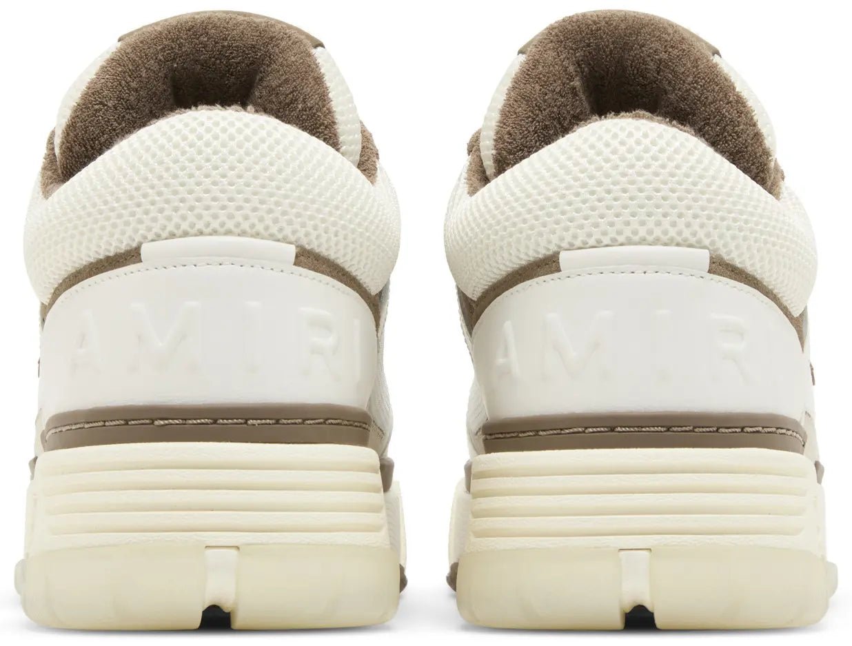 אמירי סניקרס - לבן וחום בהיר | Branded shoes bymrcrazyshoes