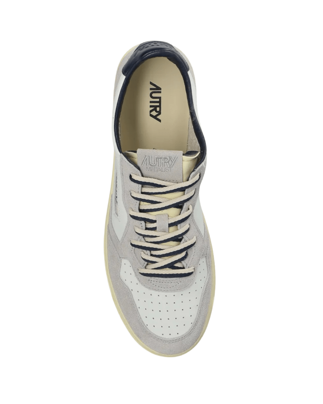 Autry Medalist – לבן אפור וכחול | Branded shoes bymrcrazyshoes