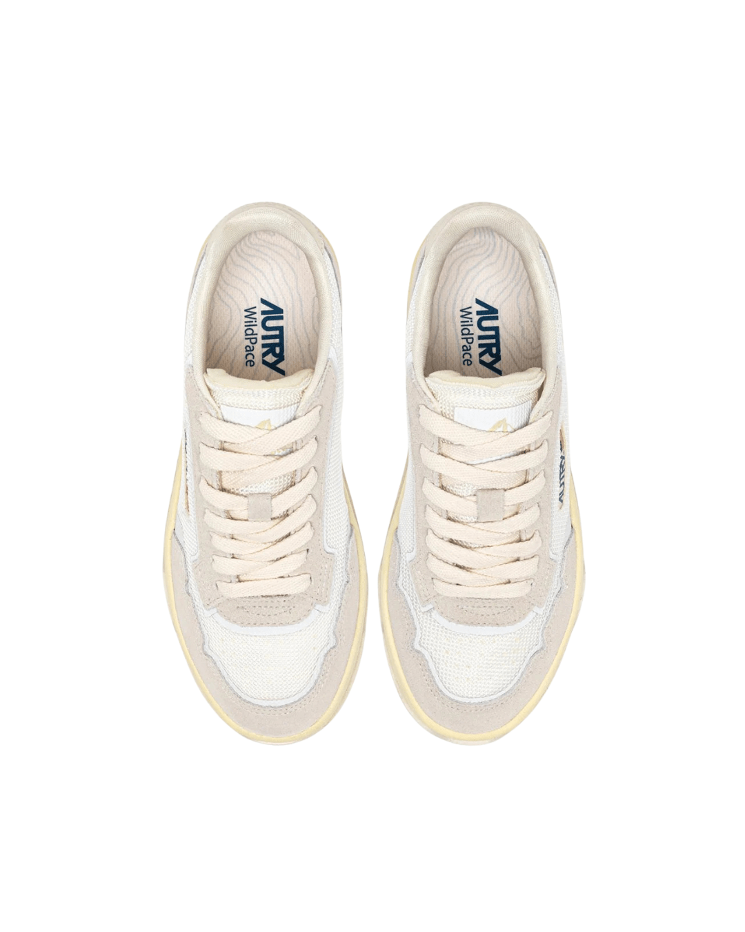 AUTRY WILDPACE LOW - לבן בז ואפור | Branded shoes bymrcrazyshoes