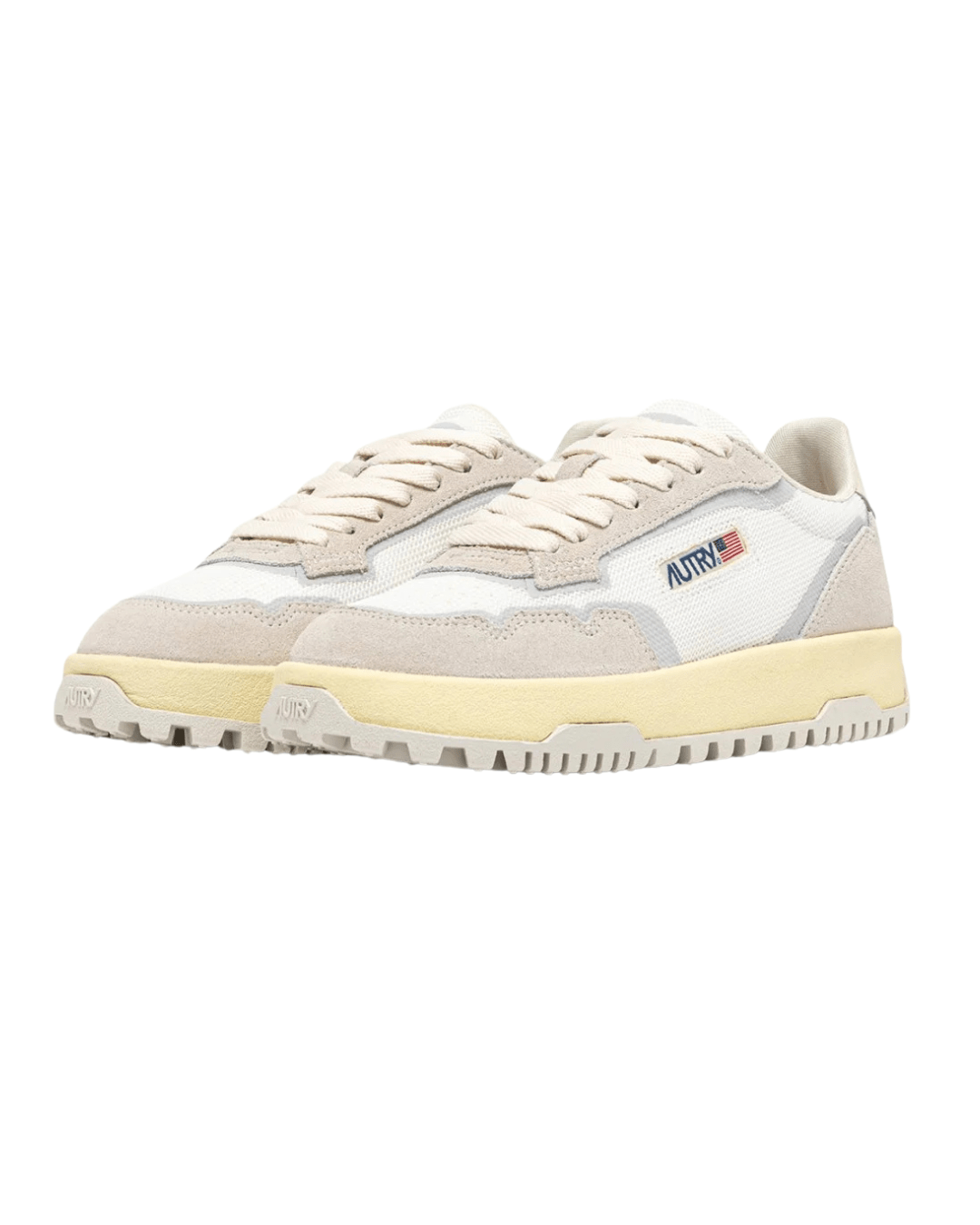 AUTRY WILDPACE LOW - לבן בז ואפור | Branded shoes bymrcrazyshoes