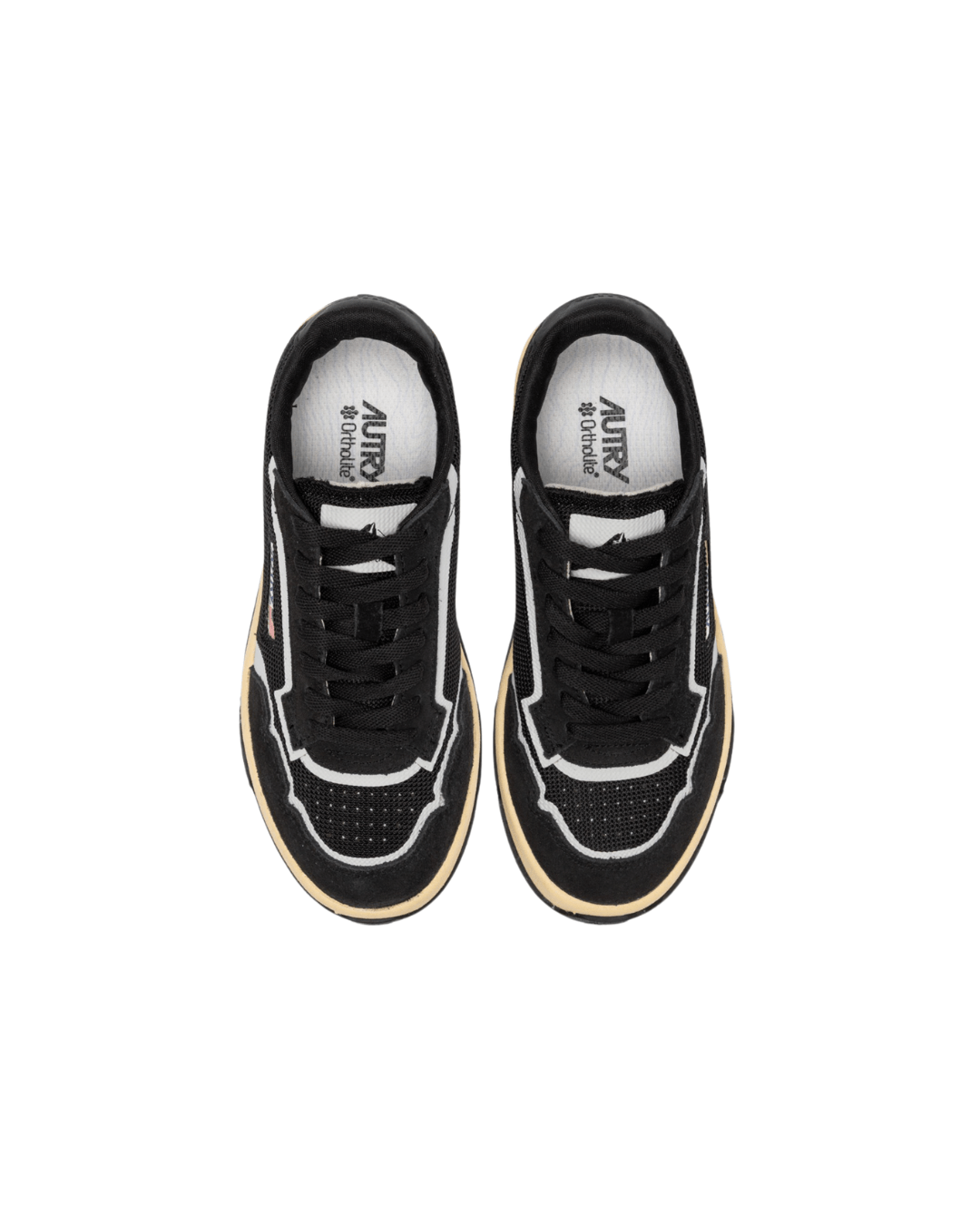 AUTRY WILDPACE LOW - שחור ונגיעות אפור | Branded shoes bymrcrazyshoes